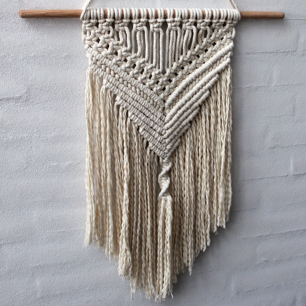 Wooden Macrame Rod Set Go Handmade