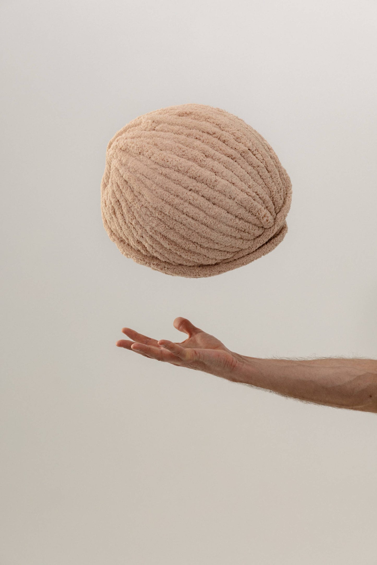 1KG Chenille-Garn Riesige flauschige Plüschwolle zum Armstricken