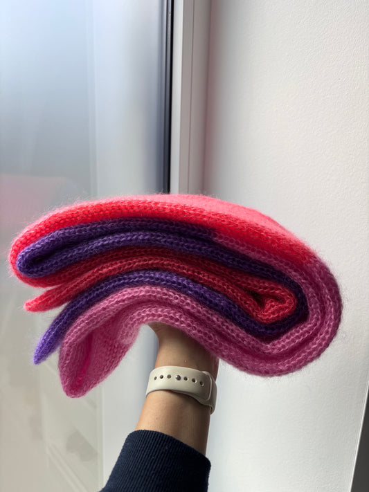 XXL Schal aus Silk-Mohair