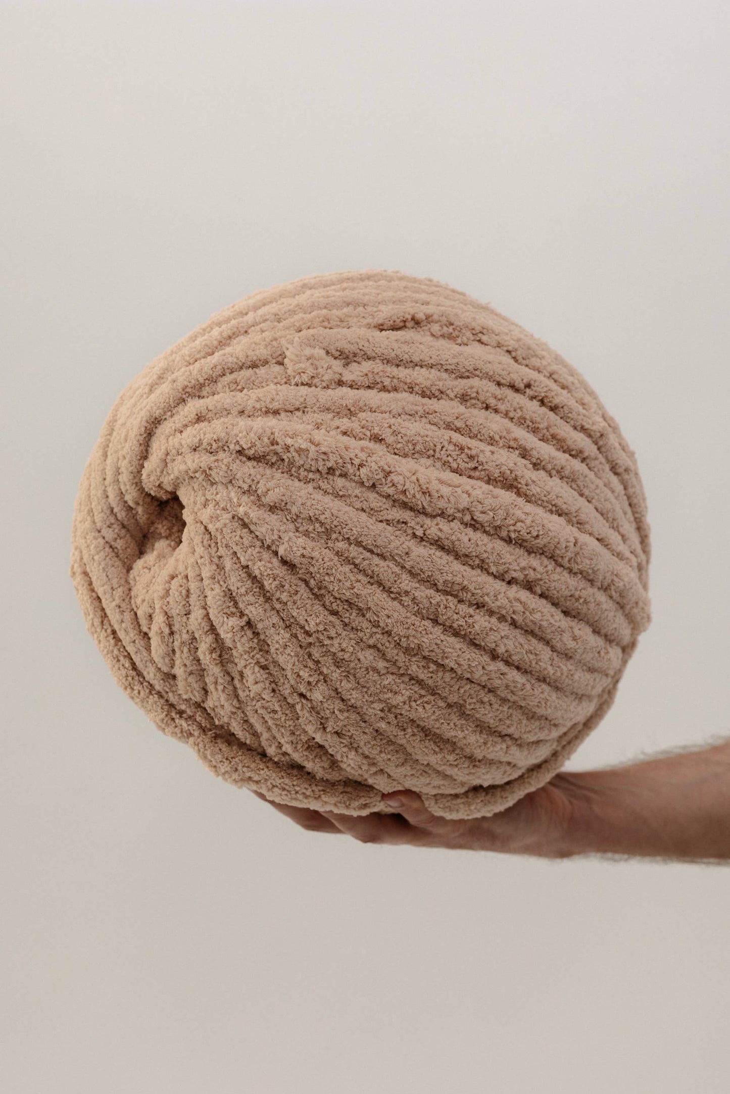 1KG Chenille-Garn Riesige flauschige Plüschwolle zum Armstricken