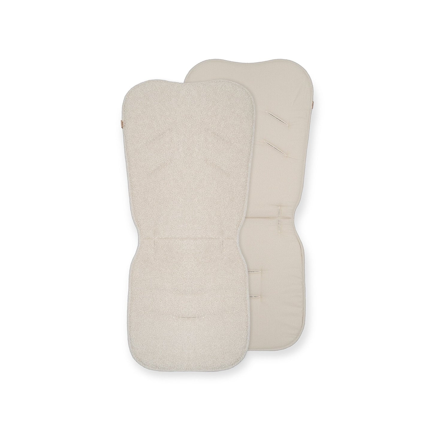 Sitzauflage Teddystoff Bouclé für den Kinderwagen - universell passend