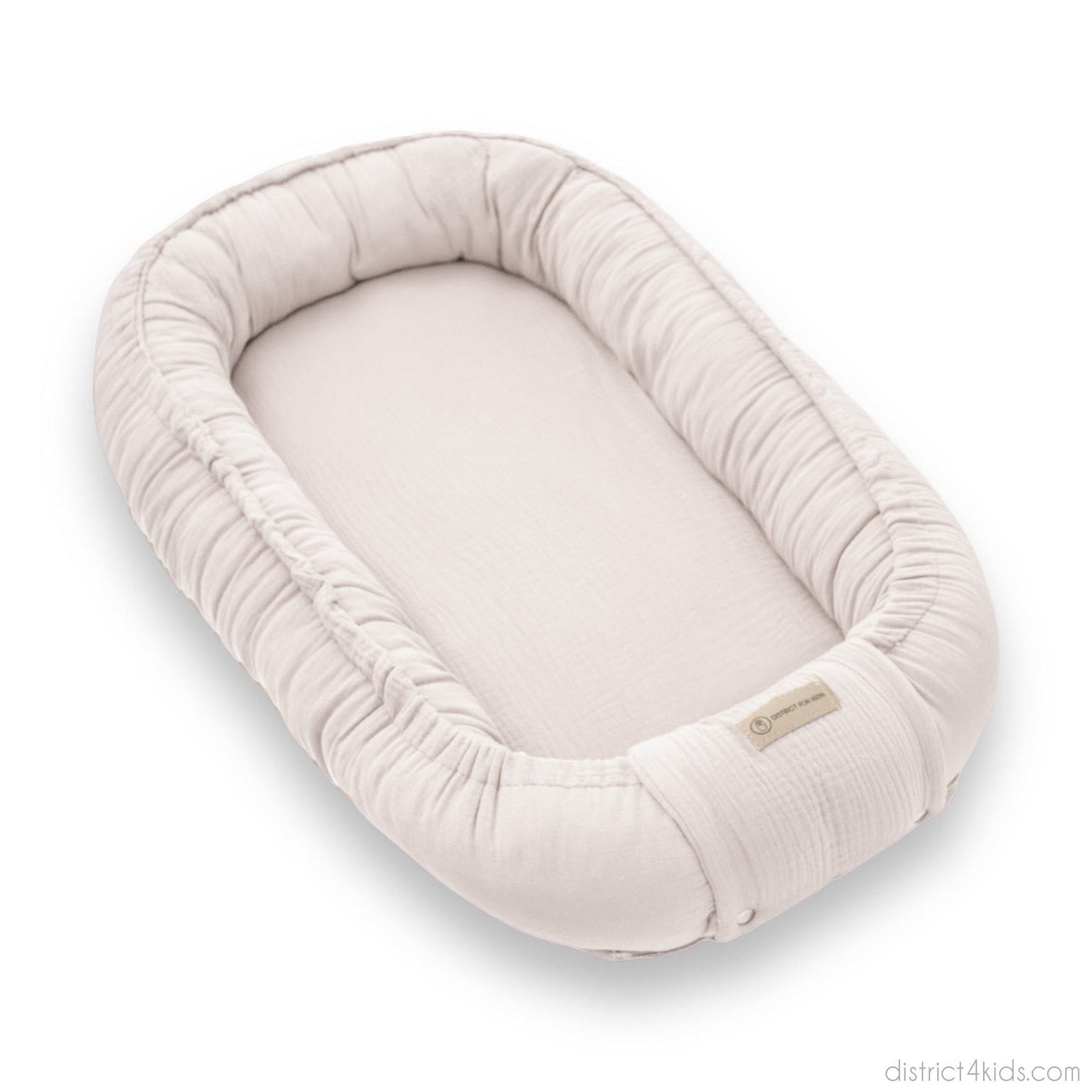 Babynestchen Musselin – Weicher mitwachsender Baby Kokon