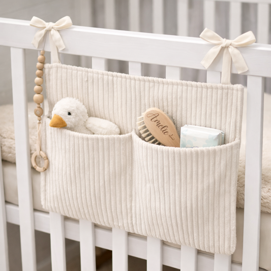 Babybett Organizer Cord - Aufbewahrung fürs Babyzimmer