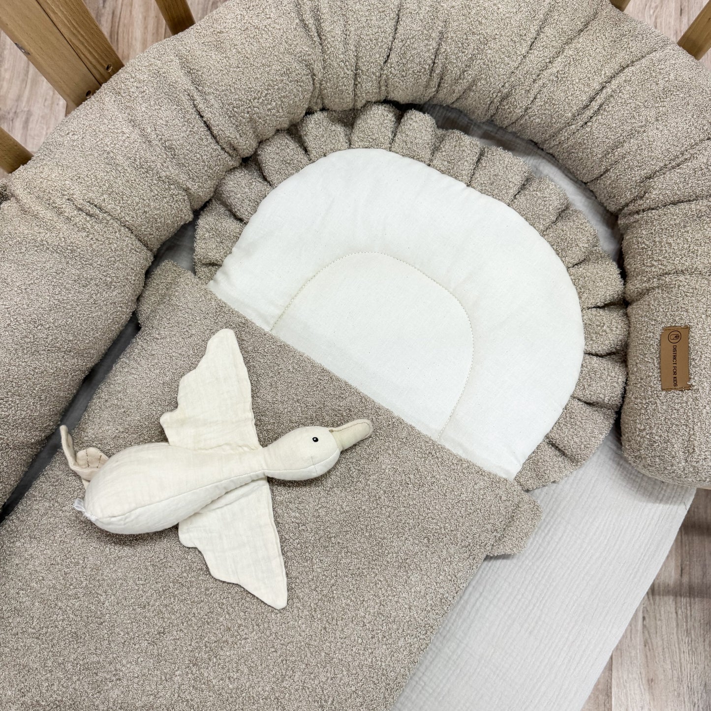 Babyschlafsack Dreamy Teddy Bouclé - kuscheliger Ganzjahreschlafsack