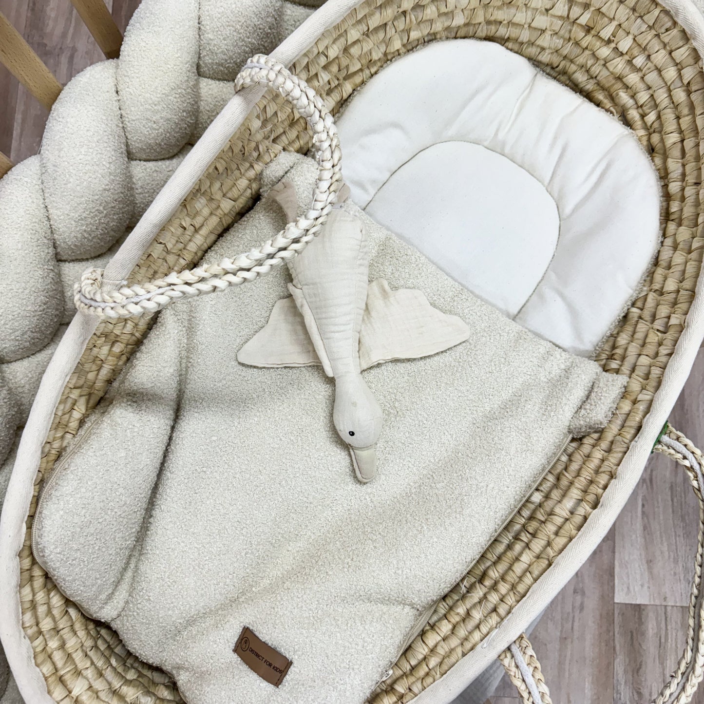 Babyschlafsack Sleepy Teddystoff Bouclé - kuscheliger Ganzjahresschlafsack