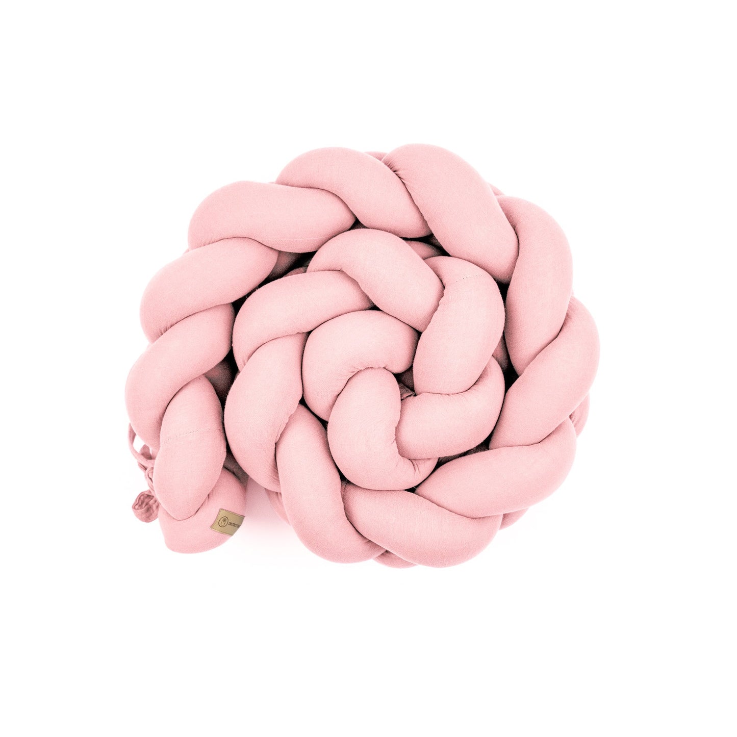 Bettschlange geflochten Musselin  – Kuschelige Bettumrandung