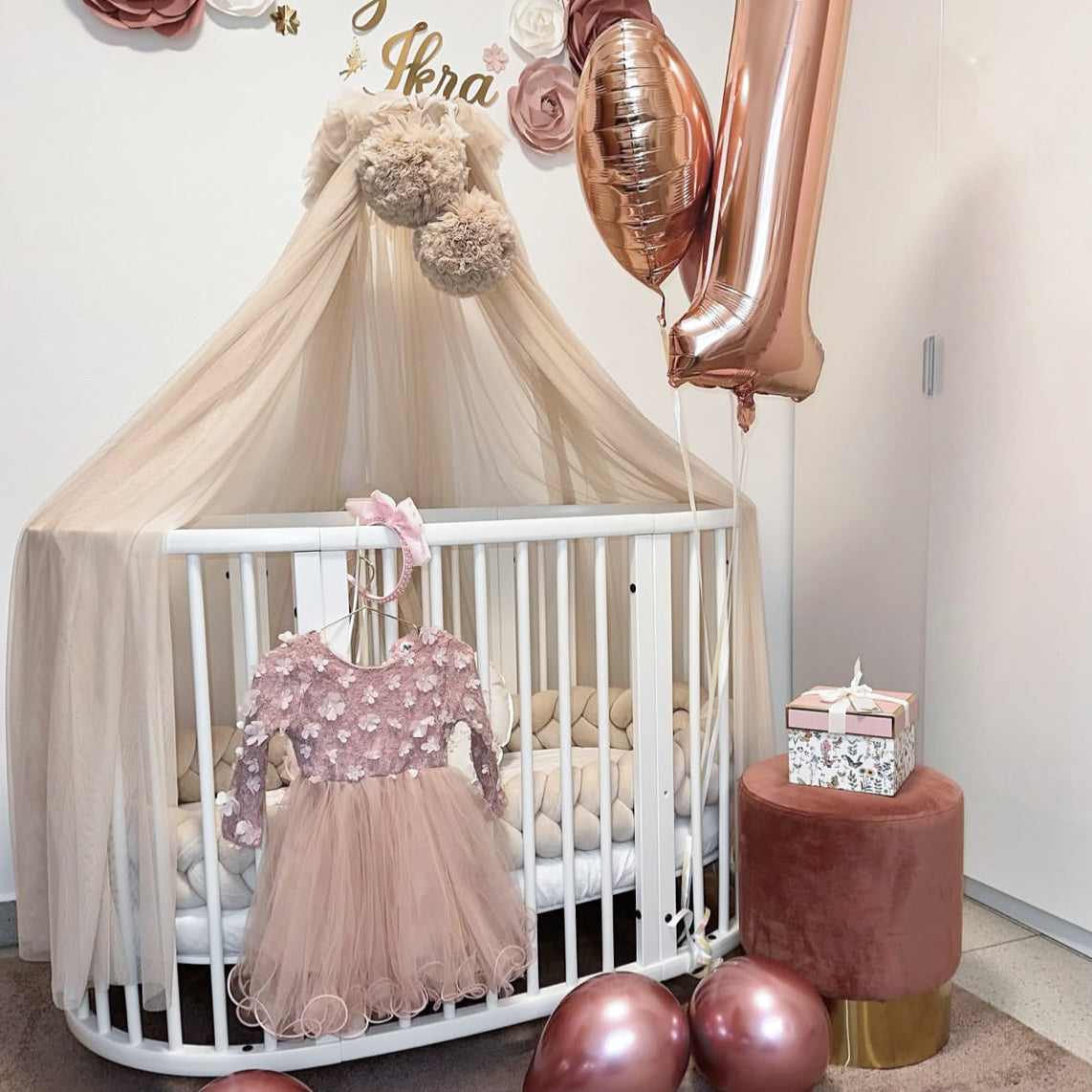 Betthimmel aus Tüll – Ein Traumhafter Hingucker für Baby- & Kinderzimmer