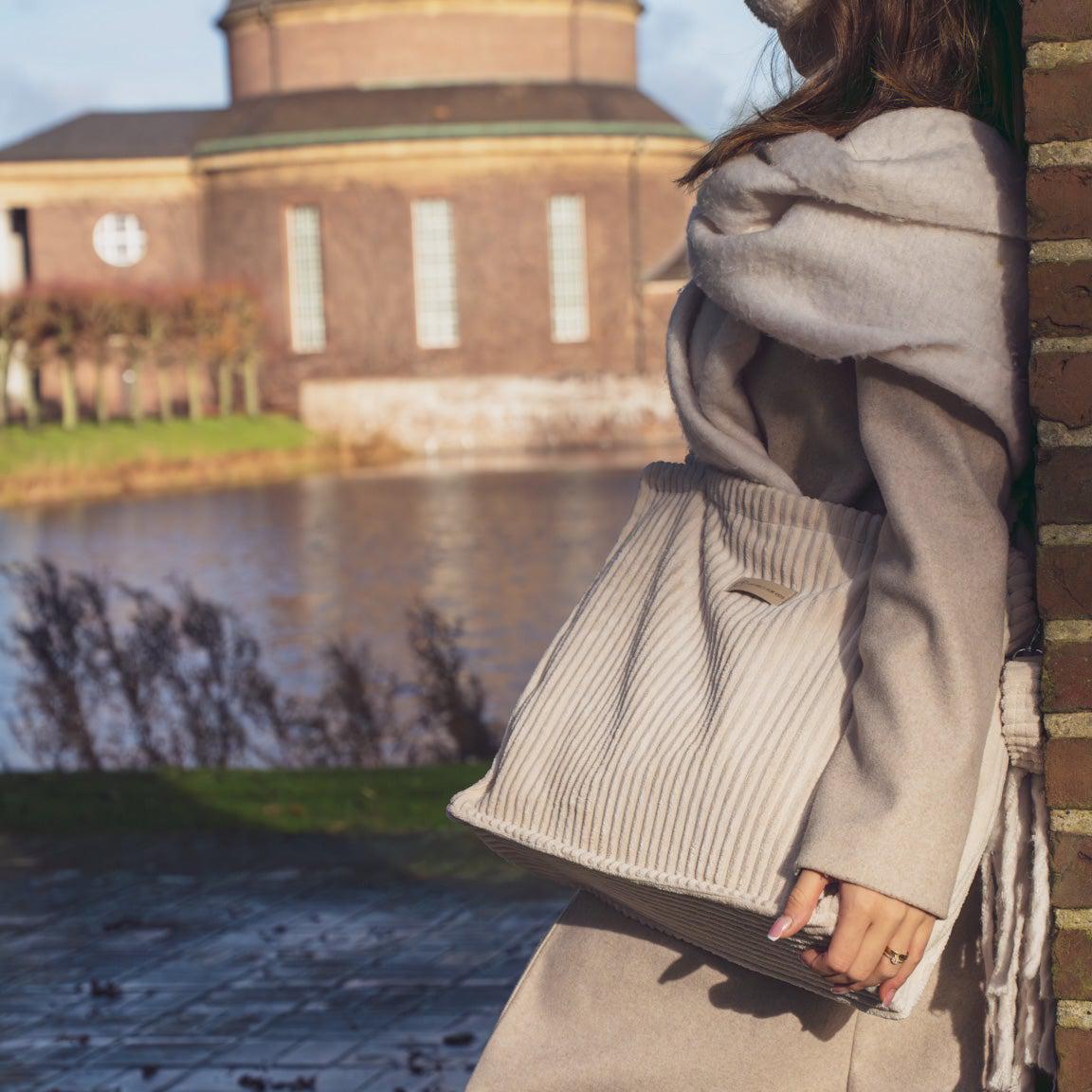 Kinderwagentasche Cube Cord | Wickeltasche