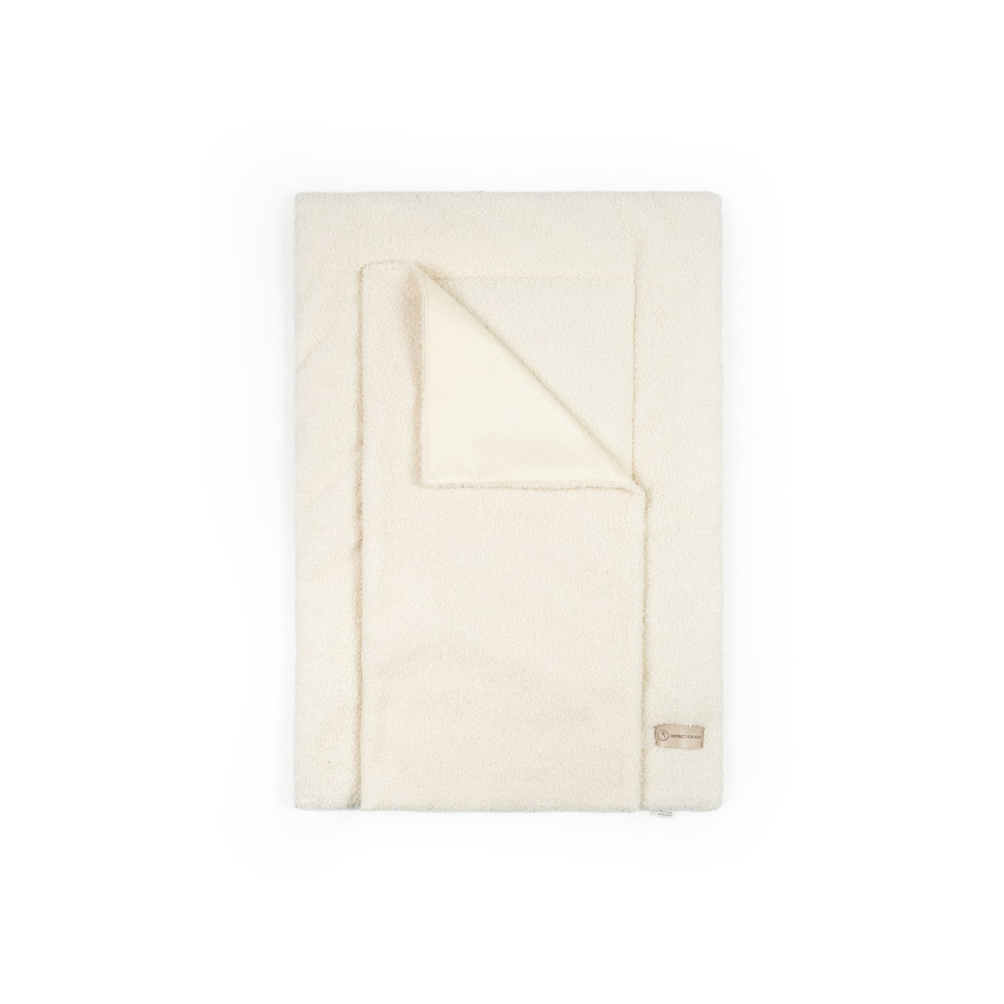 Wickelauflage Teddy Bouclé mit Unterlage – natürlich & kuschelig für dein Baby