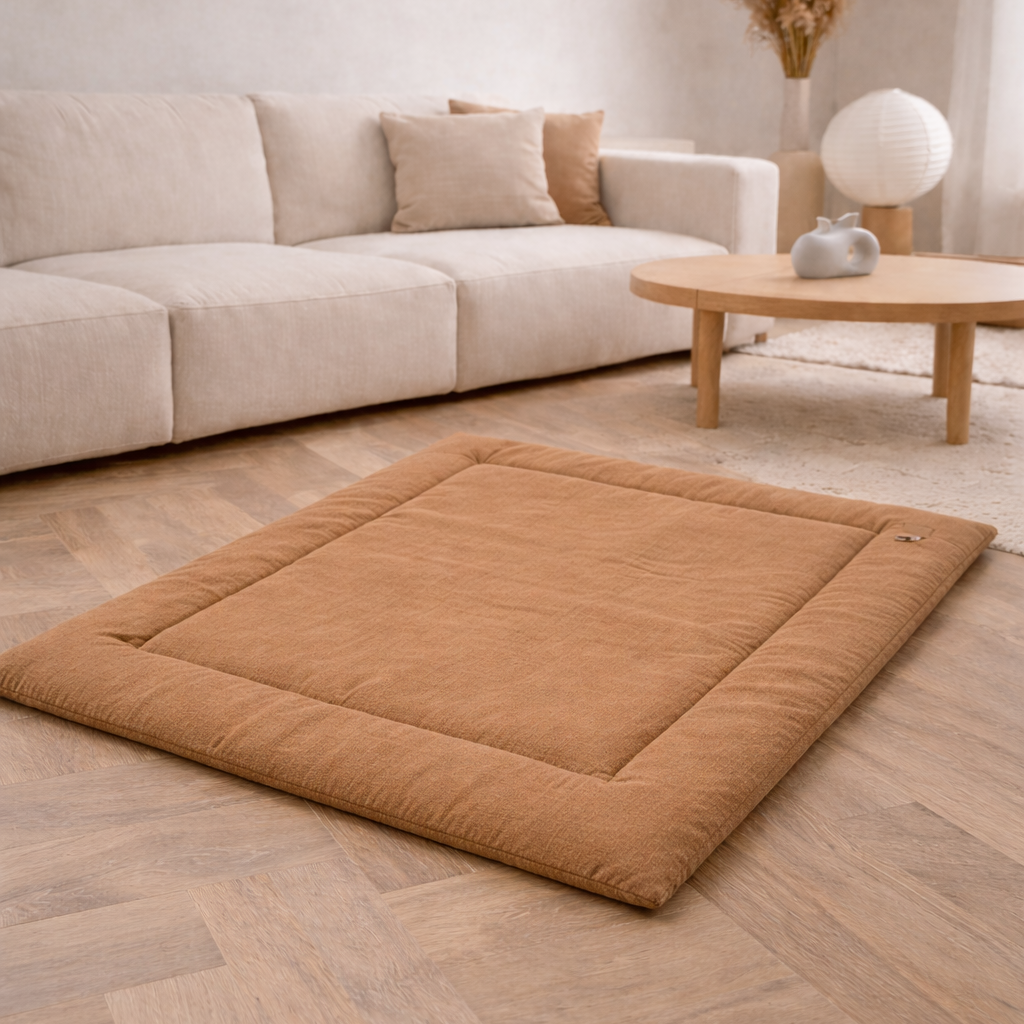 Krabbeldecke Musselin - atmungsaktiv & sicher