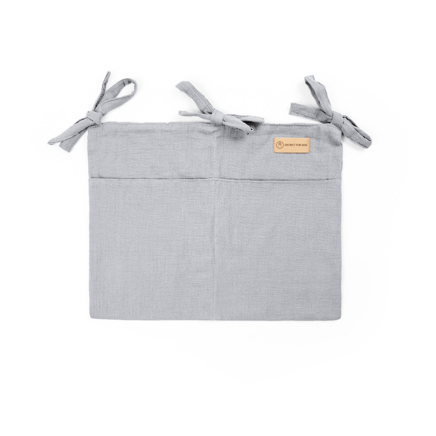 Babybett Organizer Musselin - Aufbewahrung fürs Babyzimmer