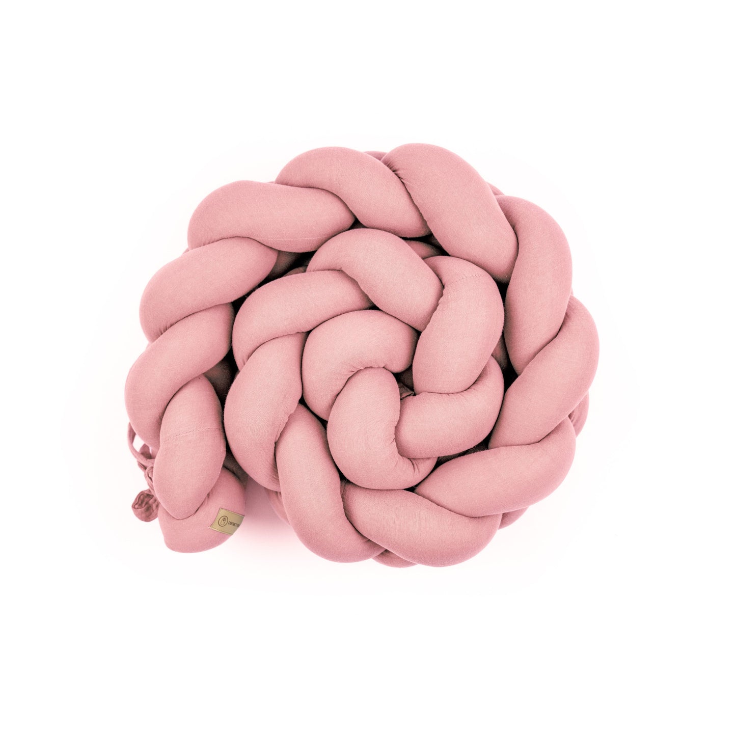 Bettschlange geflochten Musselin  – Kuschelige Bettumrandung