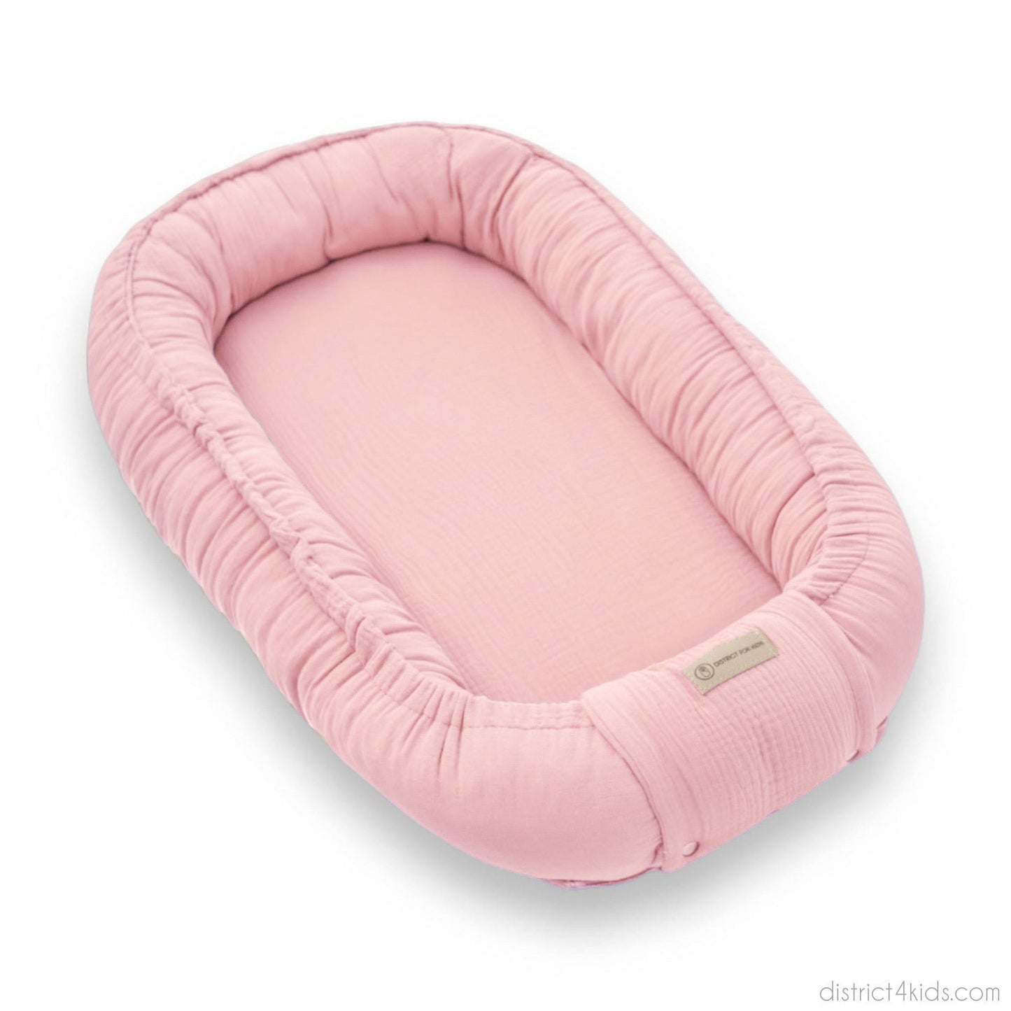 Babynestchen Musselin – Weicher mitwachsender Baby Kokon