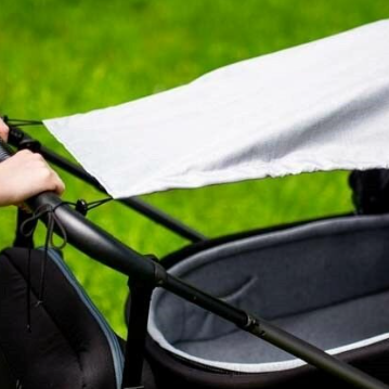 Universelles Sonnensegel Kinderwagen – UV-Schutz 50+