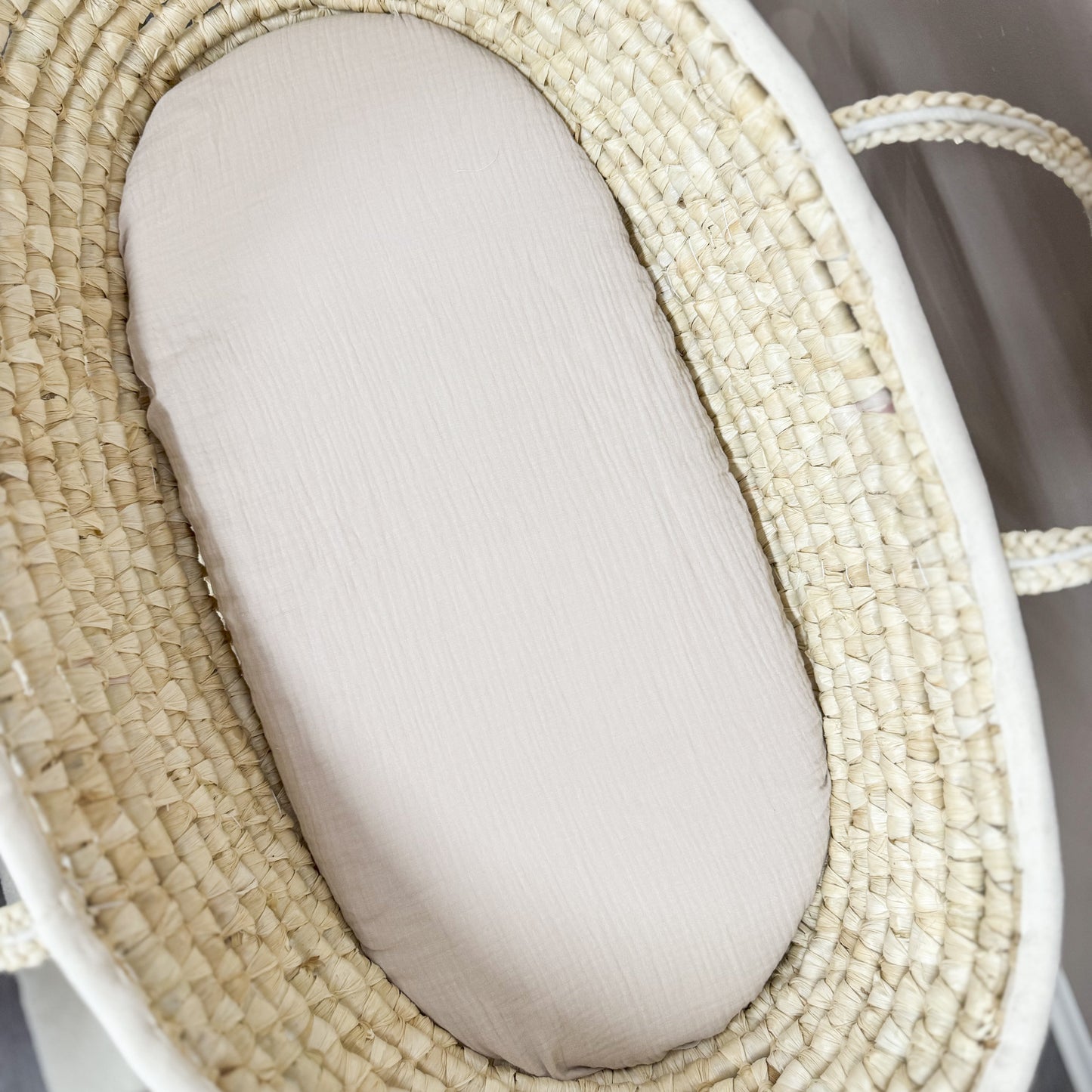 Spannbetttuch Musselin – weich, atmungsaktiv & hautfreundlich