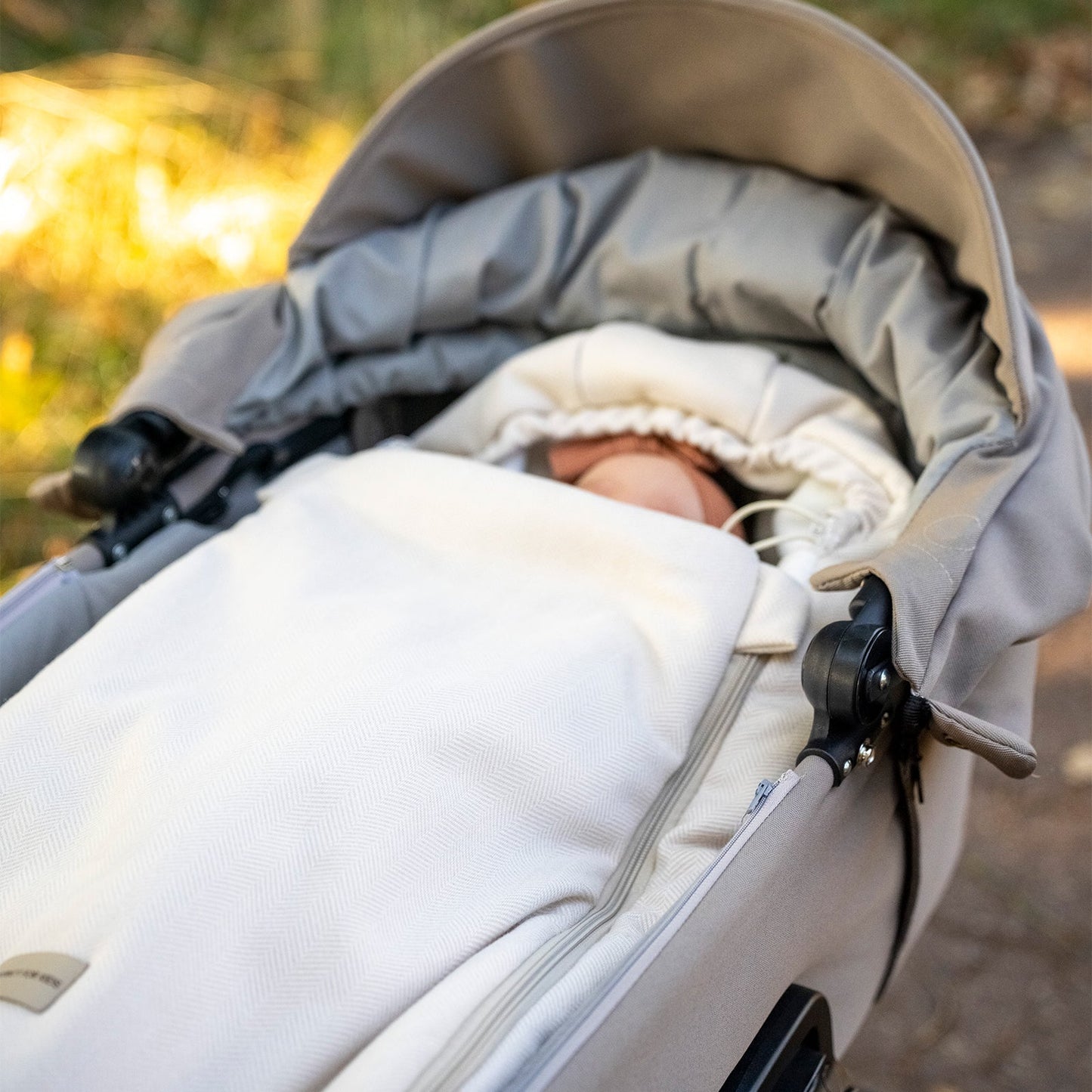 Winterfußsack Kaschmir – luxuriös & warm für Kinderwagen & Autoschale