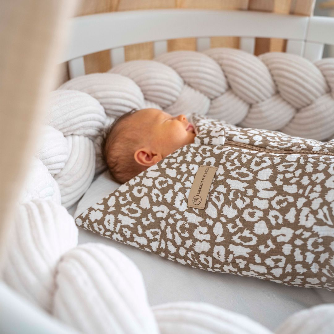 Bettschlange geflochten Cord – Kuschelige & robuste Bettumrandung