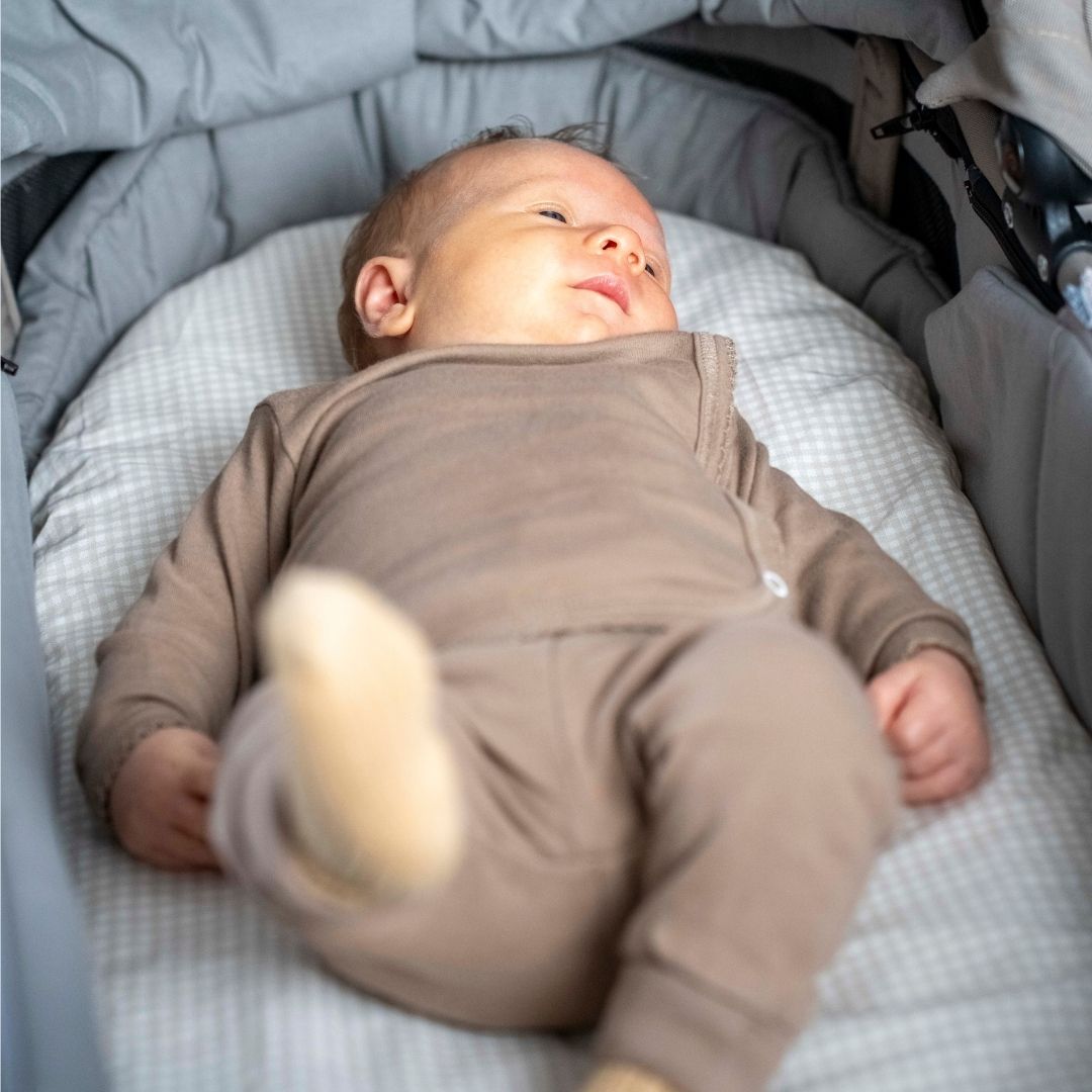 Spannbetttuch Baumwolle kariert - weich, atmungsaktiv & hautfreundlich