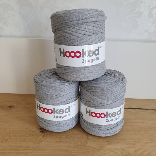 Textilgarn T-Shirt-garn Zpagetti 120m Hoooked Recycelt Baumwollgarn Jumbo-Häkelgarn