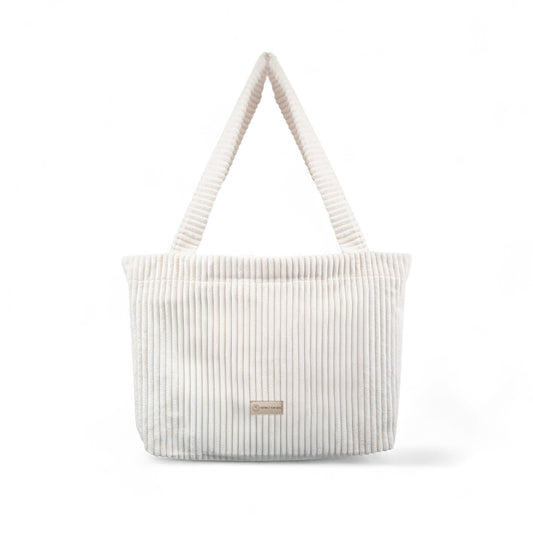 Shopper Mom Bag Cord - Perfekt für den Alltag, Kinderwagen, Cross Shoulder