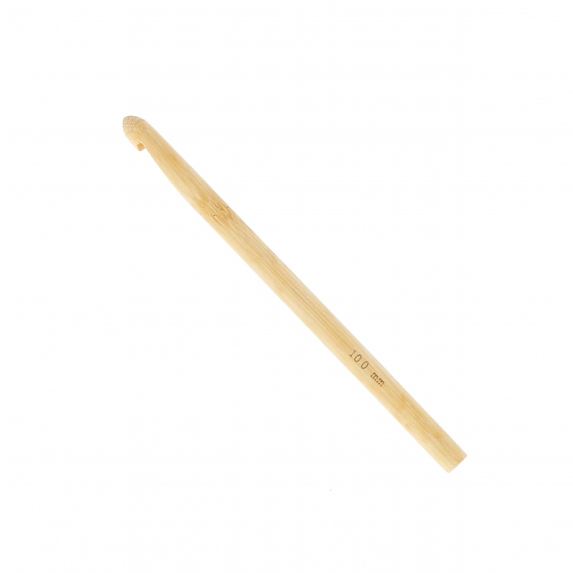 Gancho de ganchillo de bambú Hoooked 6 mm 8 mm 9 mm 10 mm 12 mm 15 mm