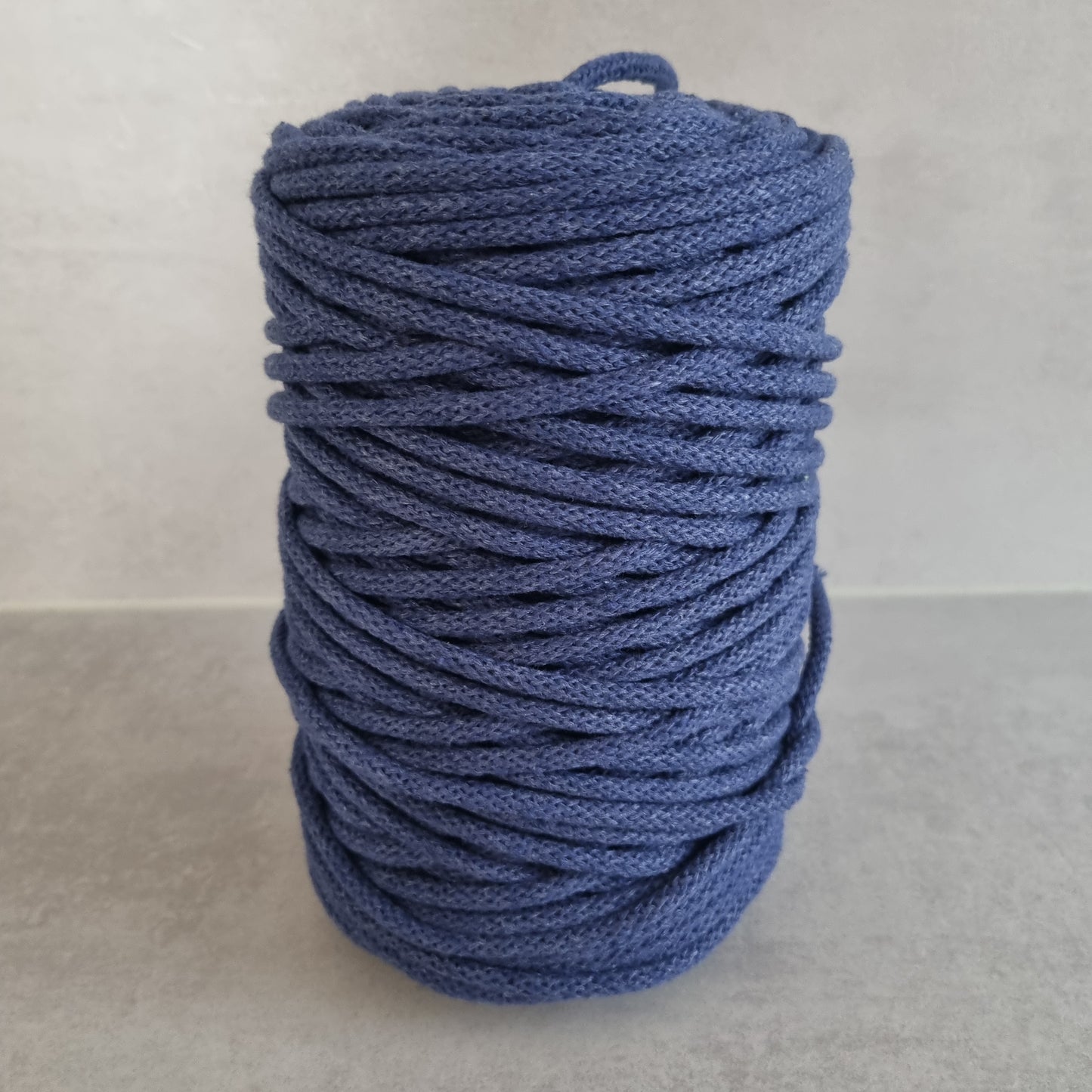 Cordón de algodón 6mm para crochet, tejido y macramé