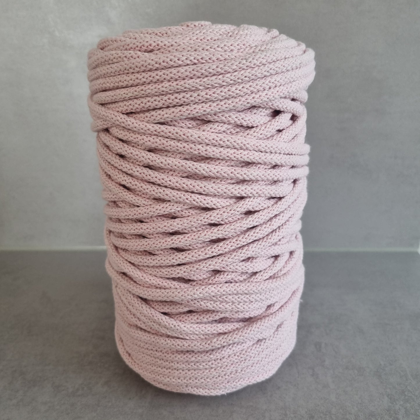 Cordon en coton 6mm pour crochet, tricot et macramé