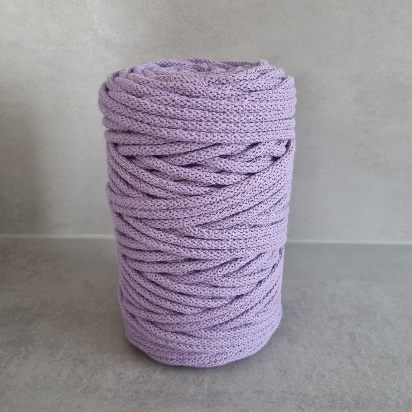 Cordón de algodón 6mm para crochet, tejido y macramé