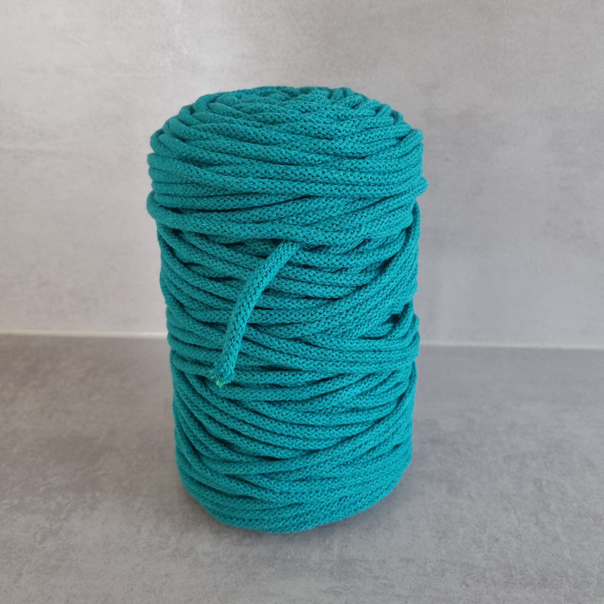 Cotton cord 6mm for crocheting, knitting and macrame