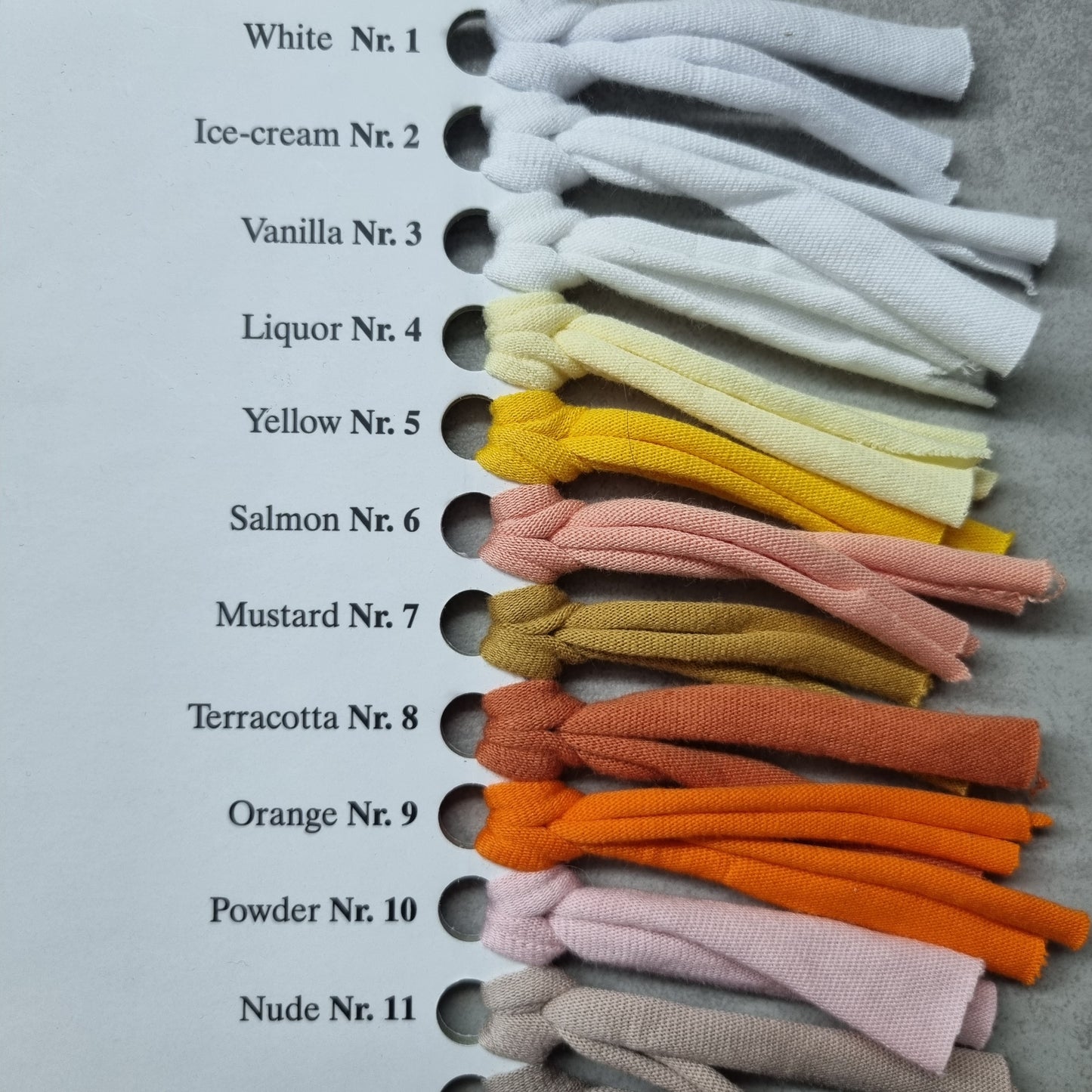 Premium Textilgarn T-Shirt Garn in Rollen 100% Baumwolle 100-120m Lauflänge mit