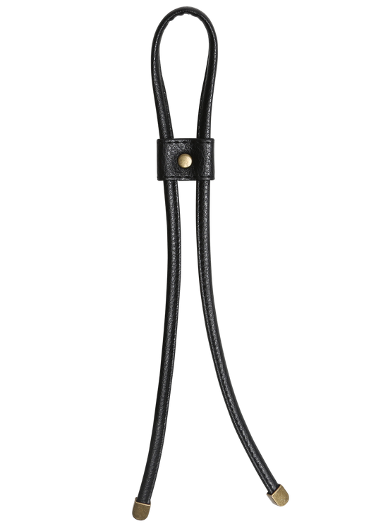 Cordon de Sac - Noir/Bronze - 65cm