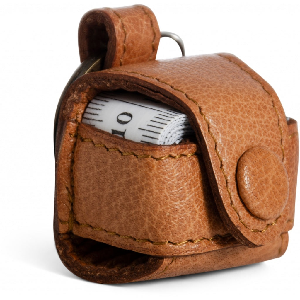 Hand-Stitched Leather Tape Measure