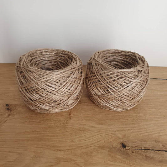 100% natural jute jute yarn craft yarn string binding wire binding thread vegetable sustainable vegan 180g balls