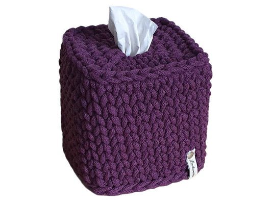 Mouchoir Boîte Mouchoir Boîte Tissuebox Tissuecover CrochetEd Handkerchief Holder Crochet Basket Badut Silo
