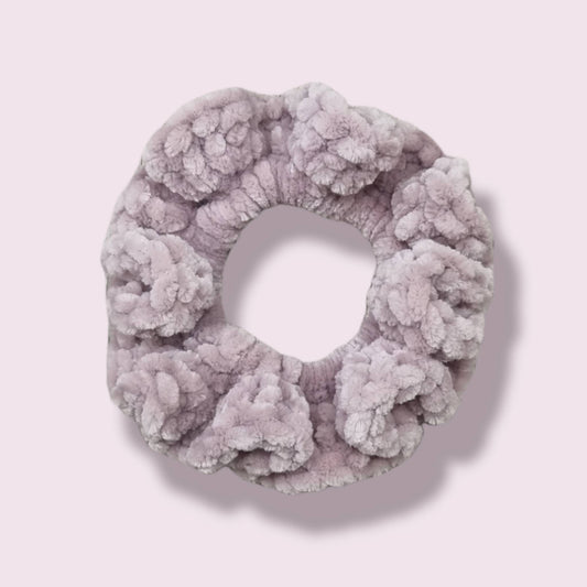 Velvet Scrunchy crocheted soft cuddly hair elastic bracelet bracelet